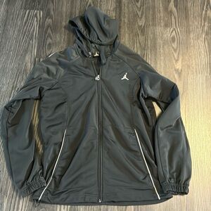🍍 Nike Air Jordan Jump Man Dri Fit Full Zip Hoodie Pockets Performance SZ M🍍
